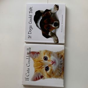 3/$15 Two hardcover cat/dog books